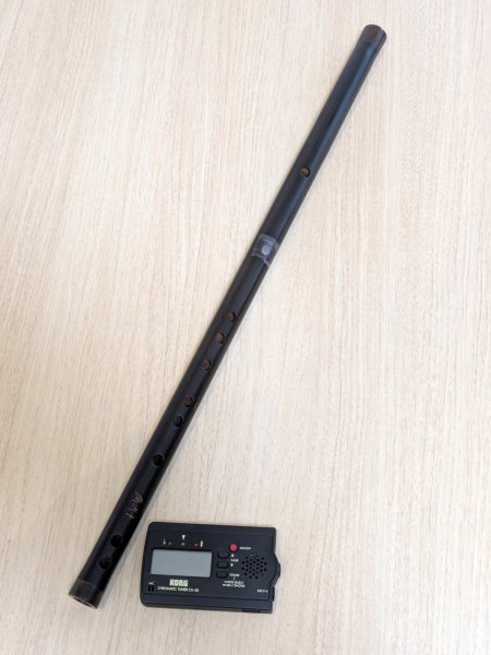 画像1: 十三堂特製黒檀笛 (1)