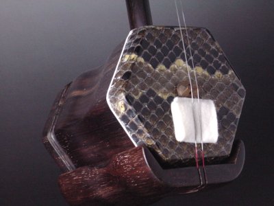 画像1: 古材血紫檀二胡